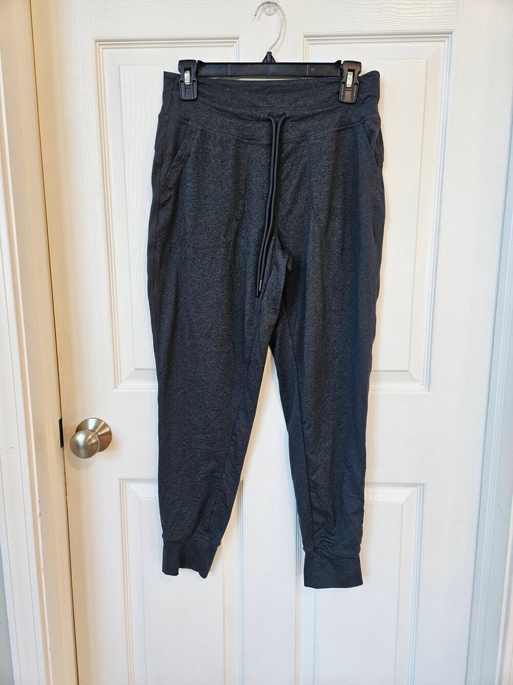 Lole Jogger Pants Womens Small Gray Athleisure Lounge Drawstring Sweatpants